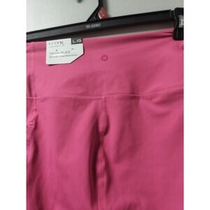 Reebok Women Pink Tech Flex Compression Active Pants Cell Pocket  Large  NWT